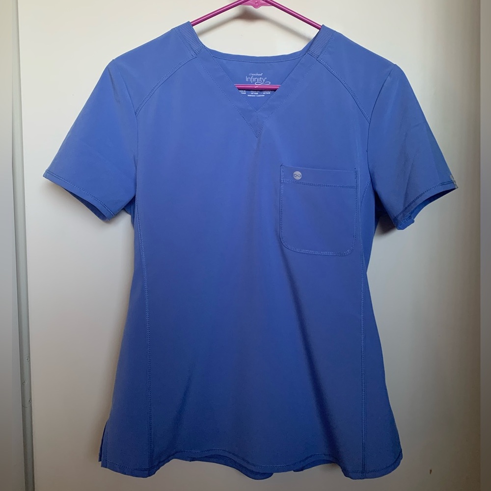 Scrub Set Cherokee Infinity ceil blue scrub set